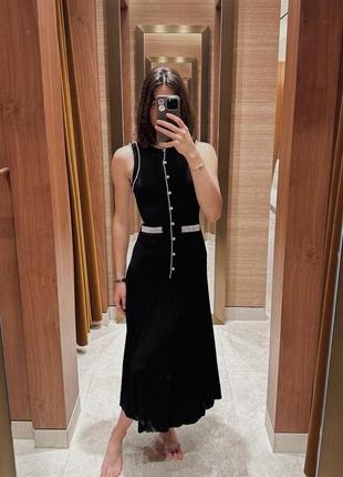 Платье sandro платье темное платье бренд сандро