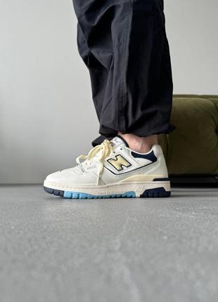 Женские кроссовки new balance 550 x Флорида paul creamALs кремового цвета