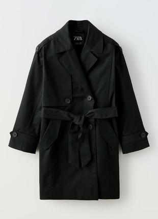 Тренч плащ зара zara 152 158 11 12 лет куртка деми демисезон