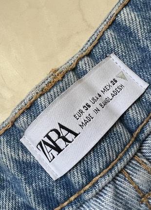 Джинсовые шорты zara4 фото