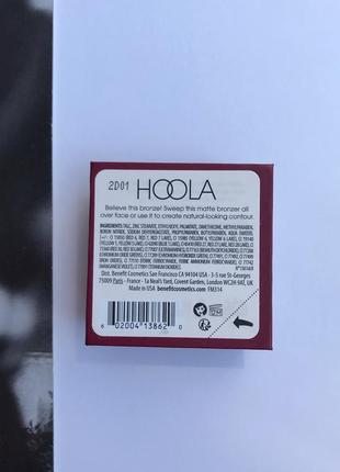 Міні бронзер benefit hoola matte bronzer 2,5 г. новий. оригінал📦є відправка новою поштою6 фото