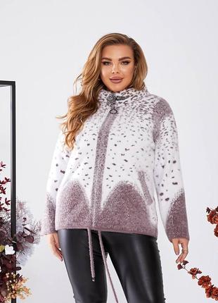 Куртка из альпаки