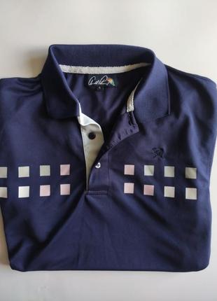 Теніска arnold palmer р.m синя з принтом