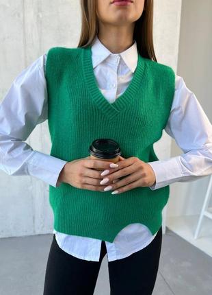 Комплект жилет + сорочка