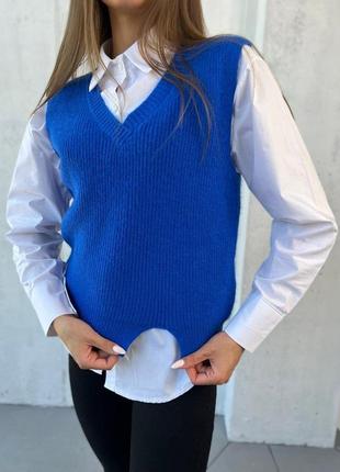 Комплект жилет + сорочка