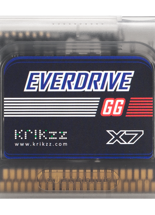 Флеш картридж flash cartridge sega game gear everdrive gg x7 origial