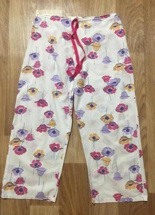 Домашние свободные штаны большого размера