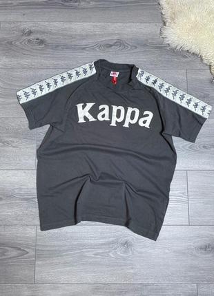 Футболка kappa с лампасами