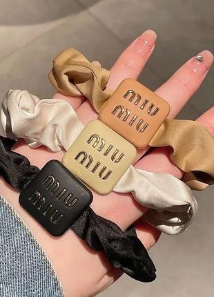 Резинки для волосся miu miu