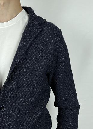 Замечательный кардиган из шерсти и хлопка от massimo dutti