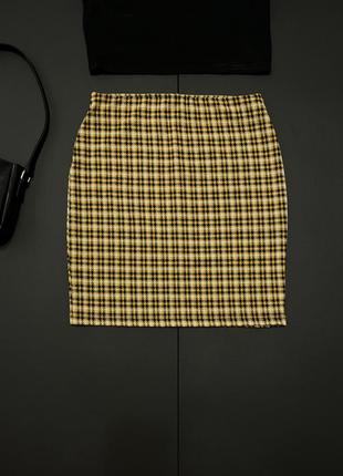 Юбка в клетку2 фото