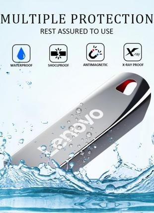Зовнішній накопичувач lenovo ssd type usb 3.0 flash 2 tb extreme speed portable u-disc