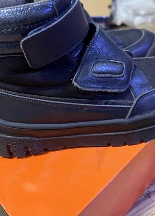 Кожаные ботинки 31р- 20см