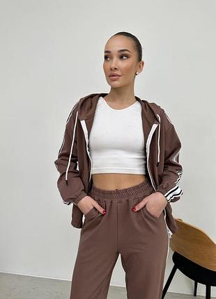 Жіночий спортивний костюм осінь/весна 🫶7 фото