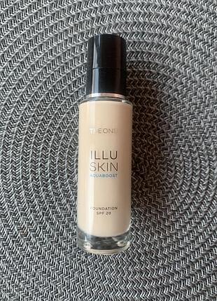 Oriflame the one illuskin aquaboost foundation spf 20 тональний