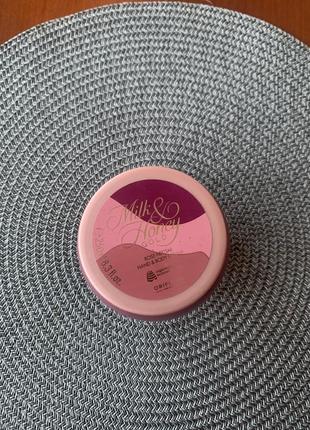 Oriflame milk & honey gold hand & body cream - питательный крем для рук и тела, 250 мл