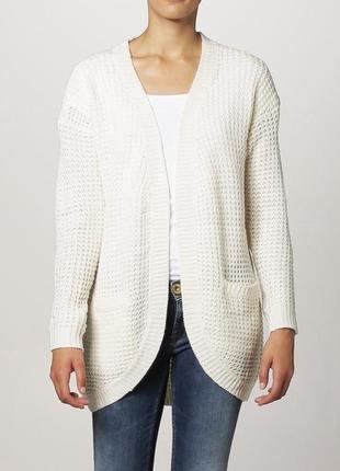 Вязаный кардиган only с карманами и приспущенными рукавами