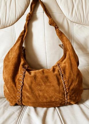 Bridas сумка іспанія оригінал шкіра шкіряна замша замшева сумочка