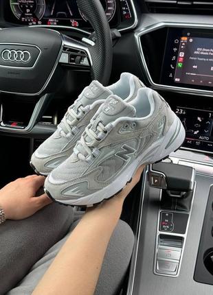 10 кольорів🌈 жіночі кросівки в стилі new balance 725 нью беленс / демісезонні / літні, осінні / замша, шкіра, текстиль / сірі, білі, чорні