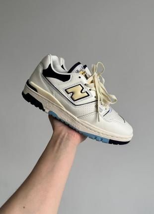 Нью беленс кросівки шкіряні new balance 550 x rich paul cream5 фото