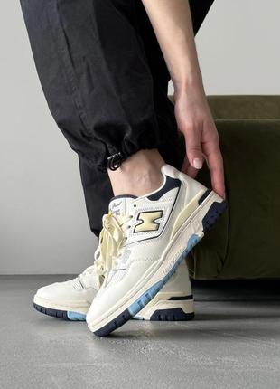 Нью беленс кросівки шкіряні new balance 550 x rich paul cream