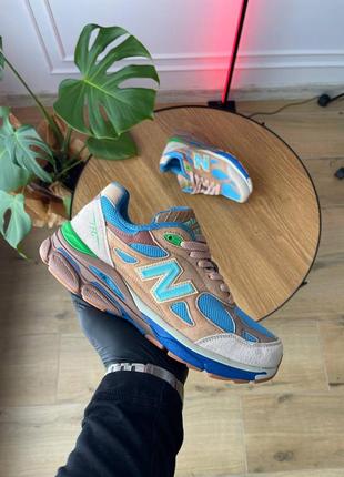 👟 кроссовки new balance 990 v3 joe freshgoods outside clothes / наложка bs👟1 фото