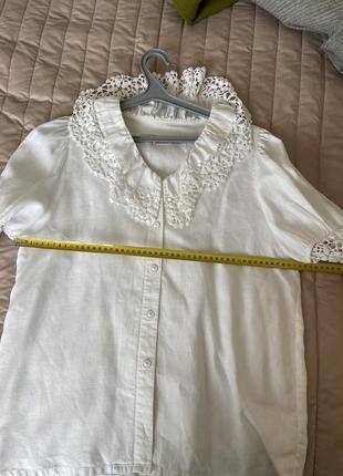 Супер якісна лляна блуза сорочка льон4 фото