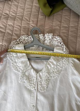 Супер якісна лляна блуза сорочка льон5 фото