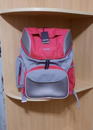 Рюкзак ecco back to school та сумка для змінного взуття шкільний рюкзак для дівчинки3 фото