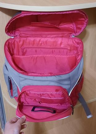 Рюкзак ecco back to school та сумка для змінного взуття шкільний рюкзак для дівчинки7 фото
