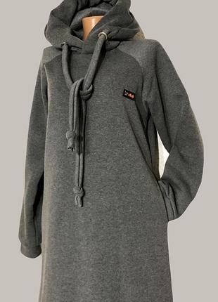 Платье толстовка