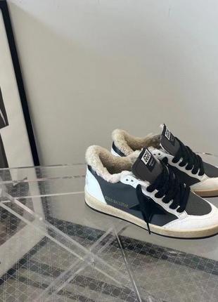 Кеди кросівки golden goose на овчині