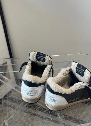 Кеды кроссовки golden goose на овчине2 фото