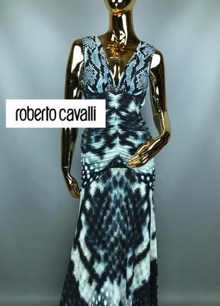 Розкішна сукня максі roberto cavalli