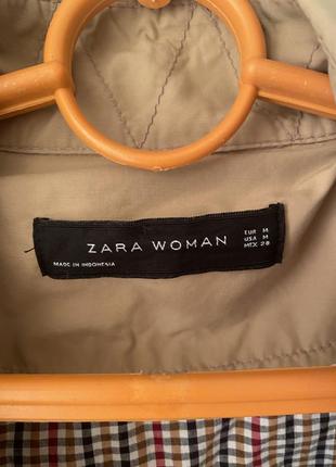 Тренч, плащ zara4 фото