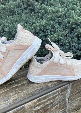 Adidas edge lux'ash pearl оригинальные фирменные беговые кроссовки женские