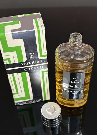Винтажная туалетная вода carven variations