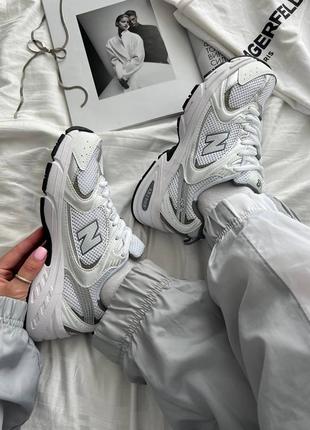 New balance 53o white grey женские кроссовки Deves6 фото