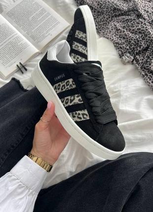 Adidas campus 00s leopard женские кроссовки адидас кампус леопард