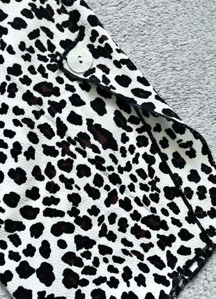 Блуза в леопардовий принт5 фото