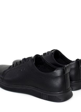 Чоловічі спортивні туфлі великих розмірів чорний6 фото