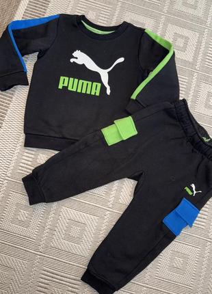 Классный оригинальный костюм puma 1-2 года1 фото