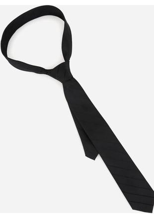 Классический черный галстук3 фото