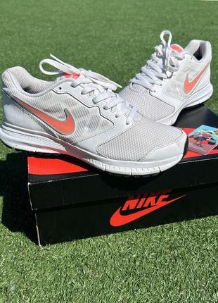 Жіночі кросівки для бігу nike downshifter 6 white running shoes1 фото