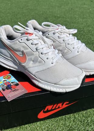 Жіночі кросівки для бігу nike downshifter 6 white running shoes7 фото