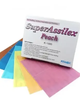 Шліфувальні листи kovax buflex і kovax assilex 130*170 мм