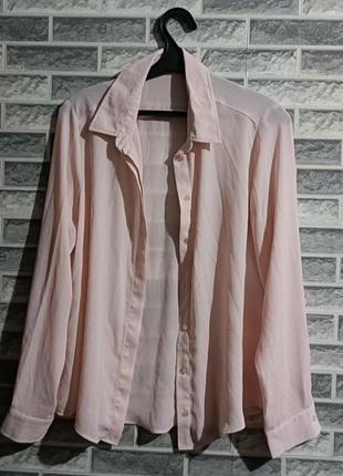 Розовая женская блуза1 фото