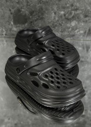 Жіночі крокси 65478 чорні ева піна4 фото