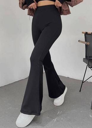 Жіночі стильні зручні брюки, крепдайфінг4 фото
