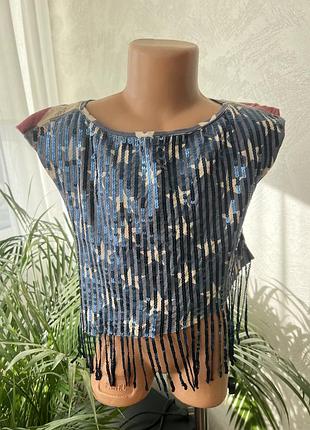 Модная футболка топ рост 128